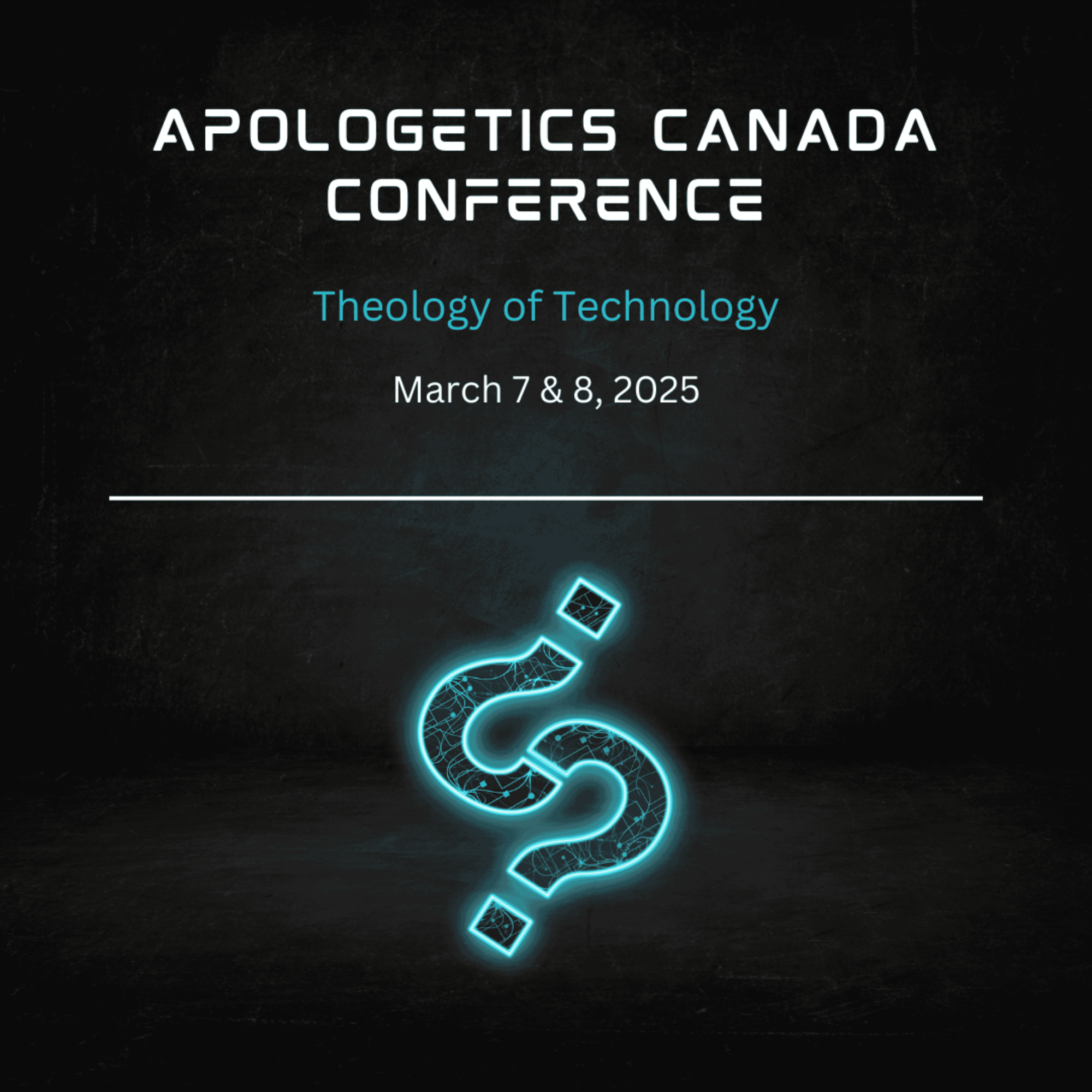 Apologetics Canada Conference graphic 2025